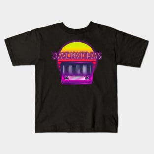 dave matthews retro Kids T-Shirt